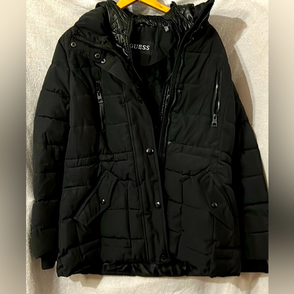 Guess Double breasted thick warm winter jacket in good condition - Picture 3 of 10